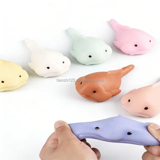 Glow-in-the-Dark Blobfish Fidget Toy - Squishy Stress Relief FidgetFish