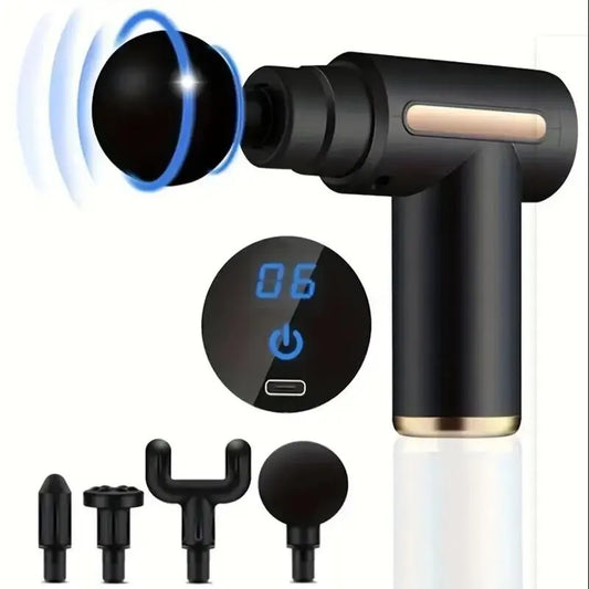 Mini Muscle Massage Gun Protable Body Massager Deep Handheld Percussion Massager For Body Back And Neck Leg YOSYO Official Store